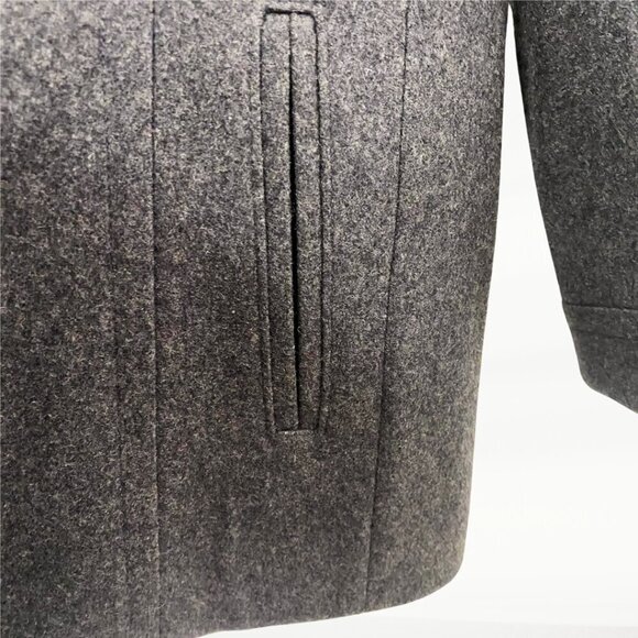 Nautica Women's Gray Wool Coat, Size XL - Picture 10 of 16